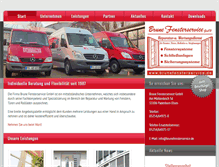 Tablet Screenshot of brunefensterservice.de